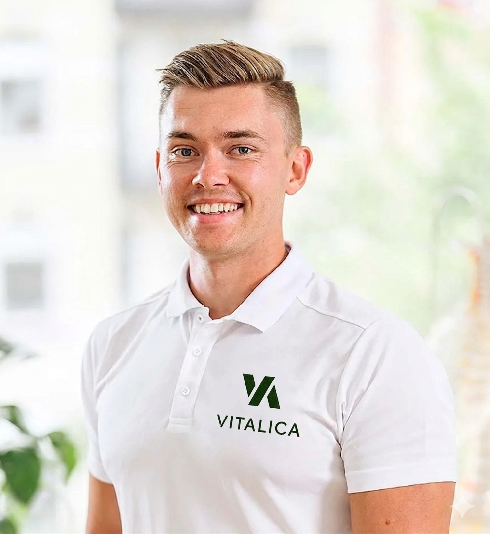 Philip Lindbergh – PT och hälsocoach på Vitalica